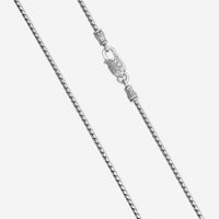 "KONSTANTINO - ""Gen K 2"" Sterling Silver & 18k Yellow Gold, Aquamarine Cross (AQM: 11.35mm x25mm 4&5mm) - STKJ424-655  Pendant Dimensions: 2.25 x 0.38 in. S/S Chain Included:CHKJ22-131-18 (Length - 18in.)" - THE SOLIST