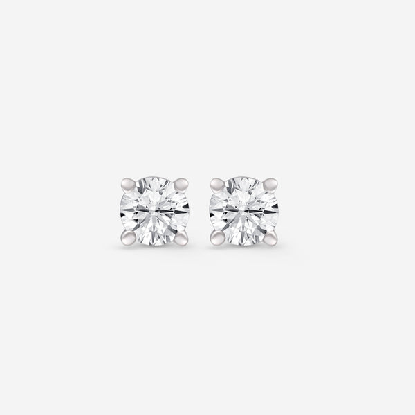 Tresorra 18K White Gold, Diamond Stud Earrings STUD-002