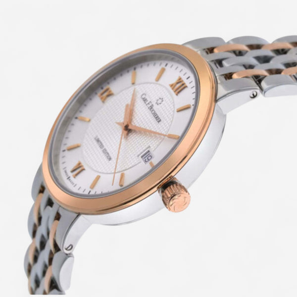 Carl F. Bucherer Adamavi Stainless Steel And 18K Rose Gold Date Men's Automatic Watch 00.10314.07.19.98