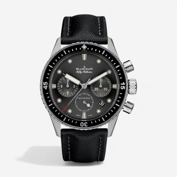 Blancpain Fifty Fathoms Bathyscaphe Stainless Steel Automatic Men's Watch N05200O011010NB52A
