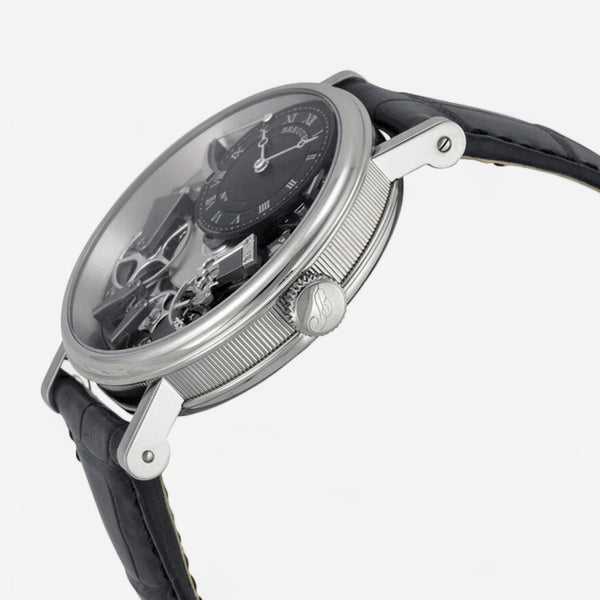 Breguet Tradition 18K White Gold Manual Wind Men's Watch 7057BBG99W6