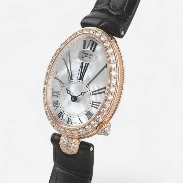 Breguet Reine de Naples 18K Rose Gold Automatic Diamond Ladies Watch 8928BR51944DD0D3L