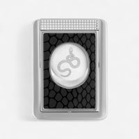 S.T. Dupont Year of the Snake Black & Silver Metal Cigar Cutter & Stand 003476 - THE SOLIST