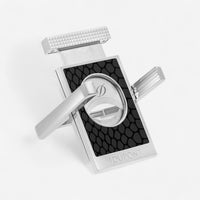 S.T. Dupont Year of the Snake Black & Silver Metal Cigar Cutter & Stand 003476 - THE SOLIST