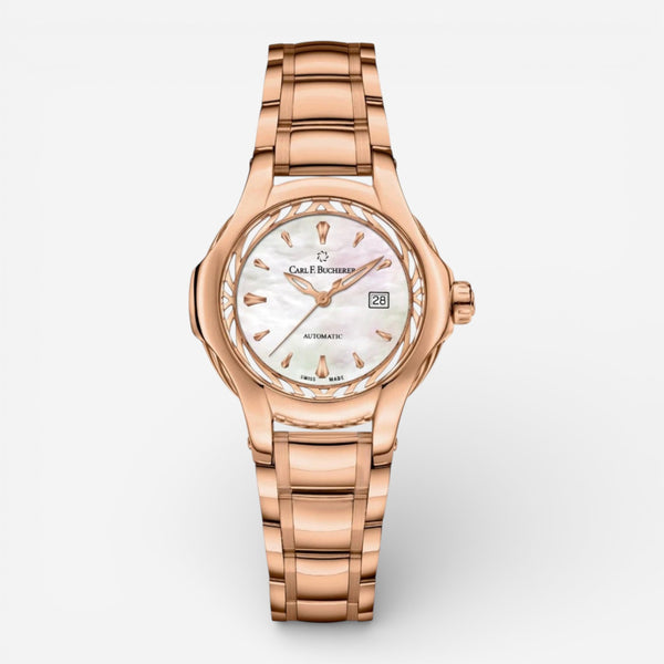 Carl F. Bucherer Pathos Diva 18K Rose Gold Automatic Ladies Watch 00.10580.03.73.21.02