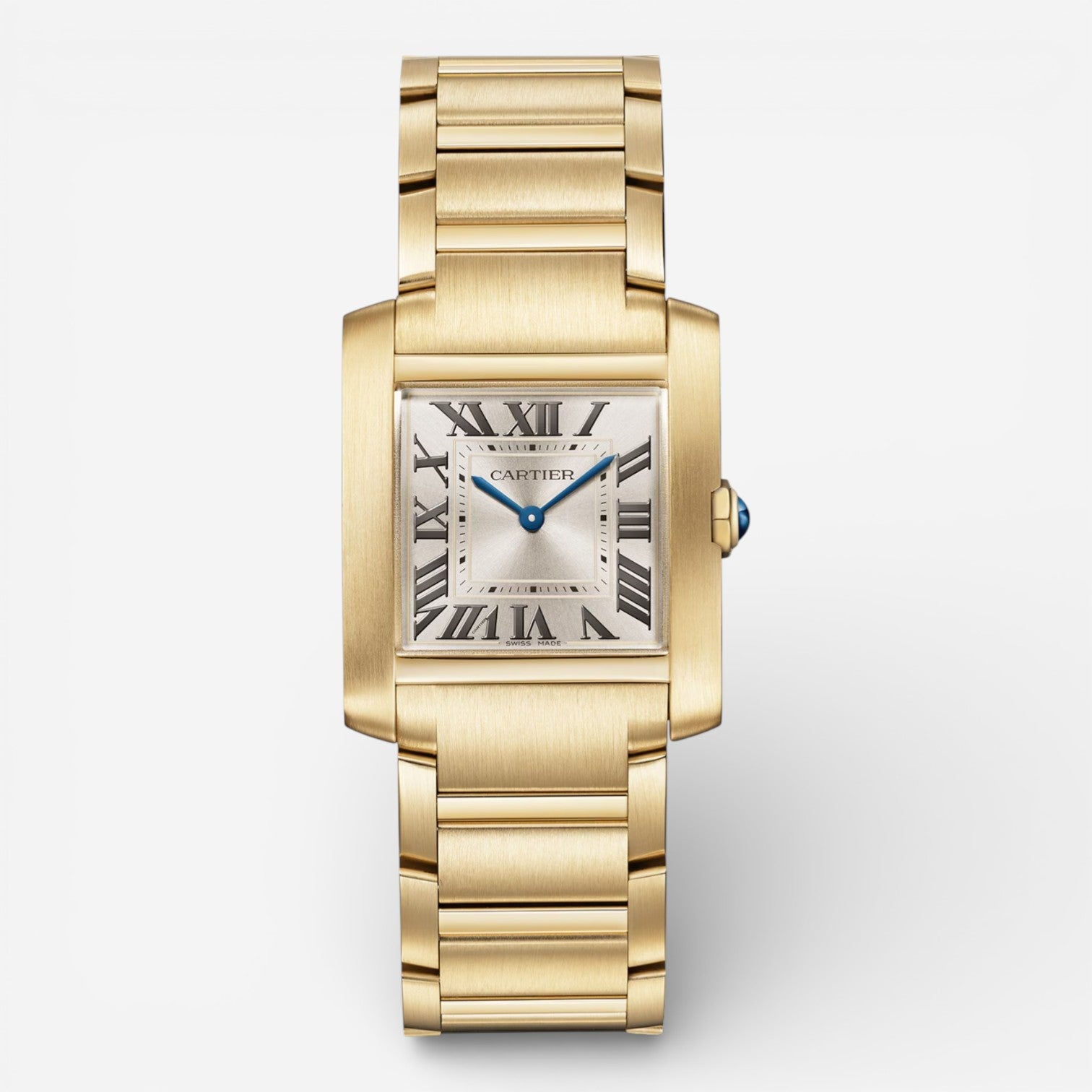 Cartier Tank Française Medium 18K Yellow Gold Quartz Ladies Watch WGTA0113 - THE SOLIST
