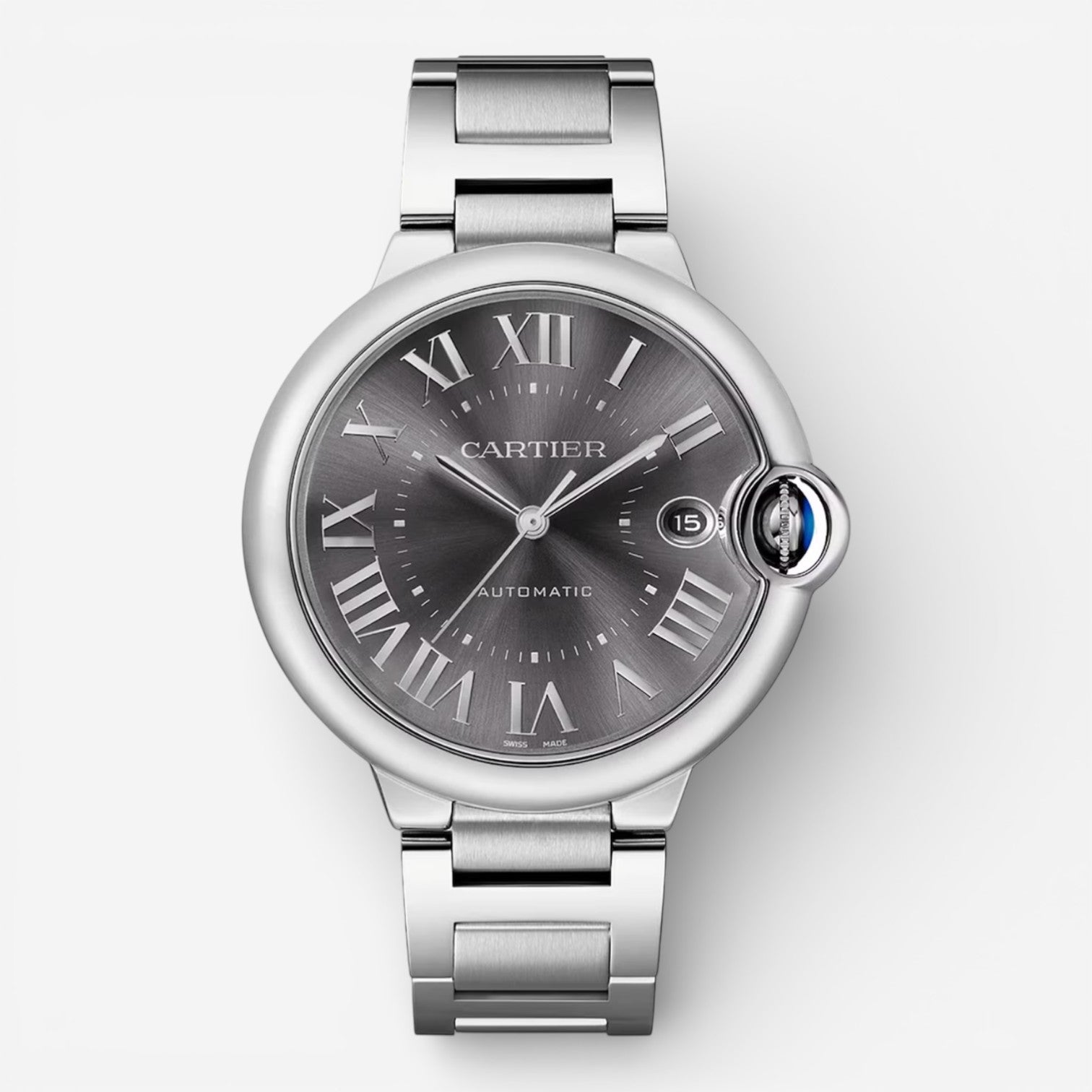 Cartier Ballon Bleu Stainless Steel Automatic Men's Watch WSBB0060 - THE SOLIST