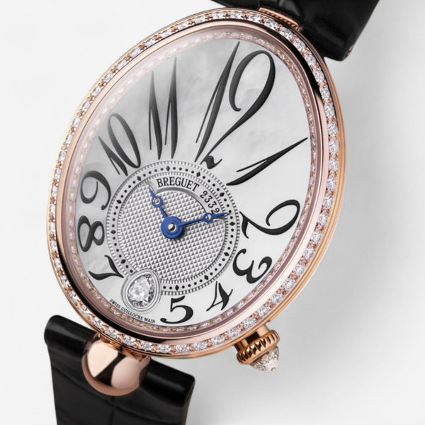 Breguet Reine de Naples 18K Rose Gold Diamond Automatic Ladies Watch 8918BR58964D00D3L
