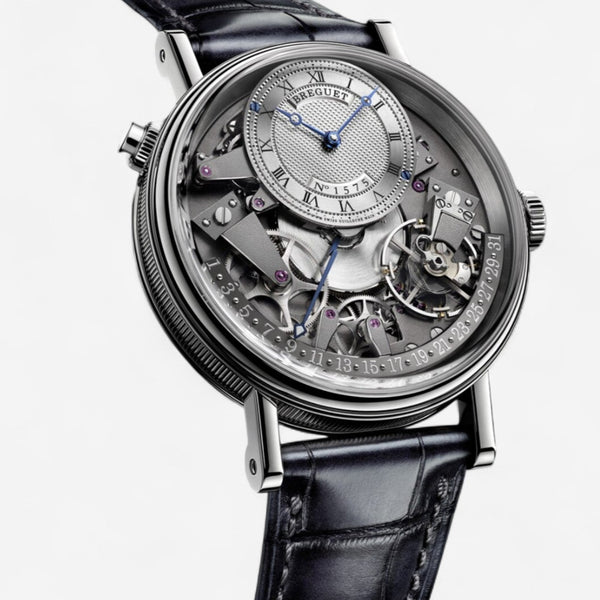 Breguet Tradition Quantième Rétrograde 18K White Gold Automatic Men's Watch 7597BBG19WU