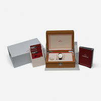 Omega De Ville Prestige 18K Yellow Gold Automatic Unisex Watch 424.58.40.20.52.001