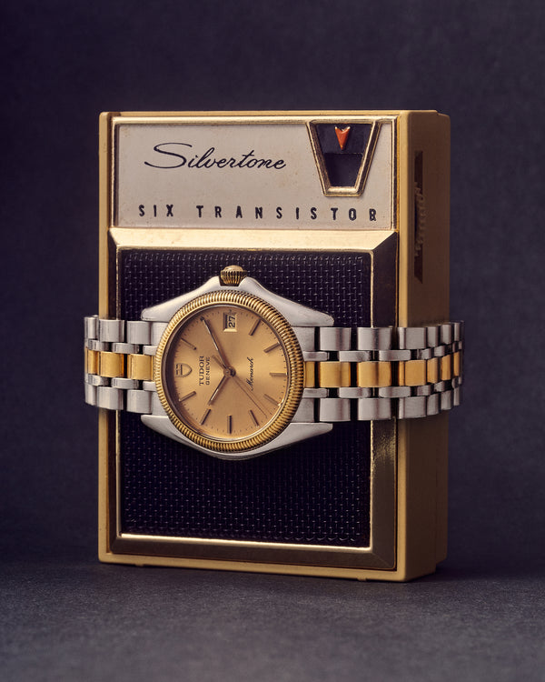 Tudor Geneve Monarch Stainless Steel & 18K Gold Quartz Unisex Watch 15733 - THE SOLIST