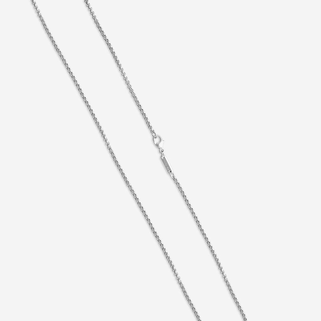 Chopard Chopardissimo 18K White Gold Pendant Necklace 797601-1001