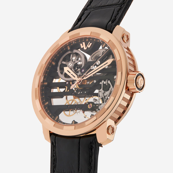 Dewitt Twenty-8-Eight Grand Skeleton 18K Rose Gold Limited Edition Men's Manual Wind Watch T8.GS.001 - THE SOLIST