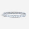 Diana M. Jewels 18K White Gold Diamond Bangle Bracelet TB1594-2