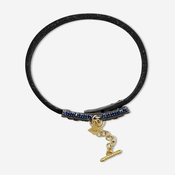 Armenta 18K Yellow Gold & Gunmetal Sterling Silver Multi-Gemstone Bracelet 20706