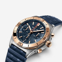 Breitling Chronomat Stainless Steel & 18K Rose Gold Automatic Men's Watch UB0134