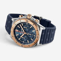 Breitling Chronomat Stainless Steel & 18K Rose Gold Automatic Men's Watch UB0134