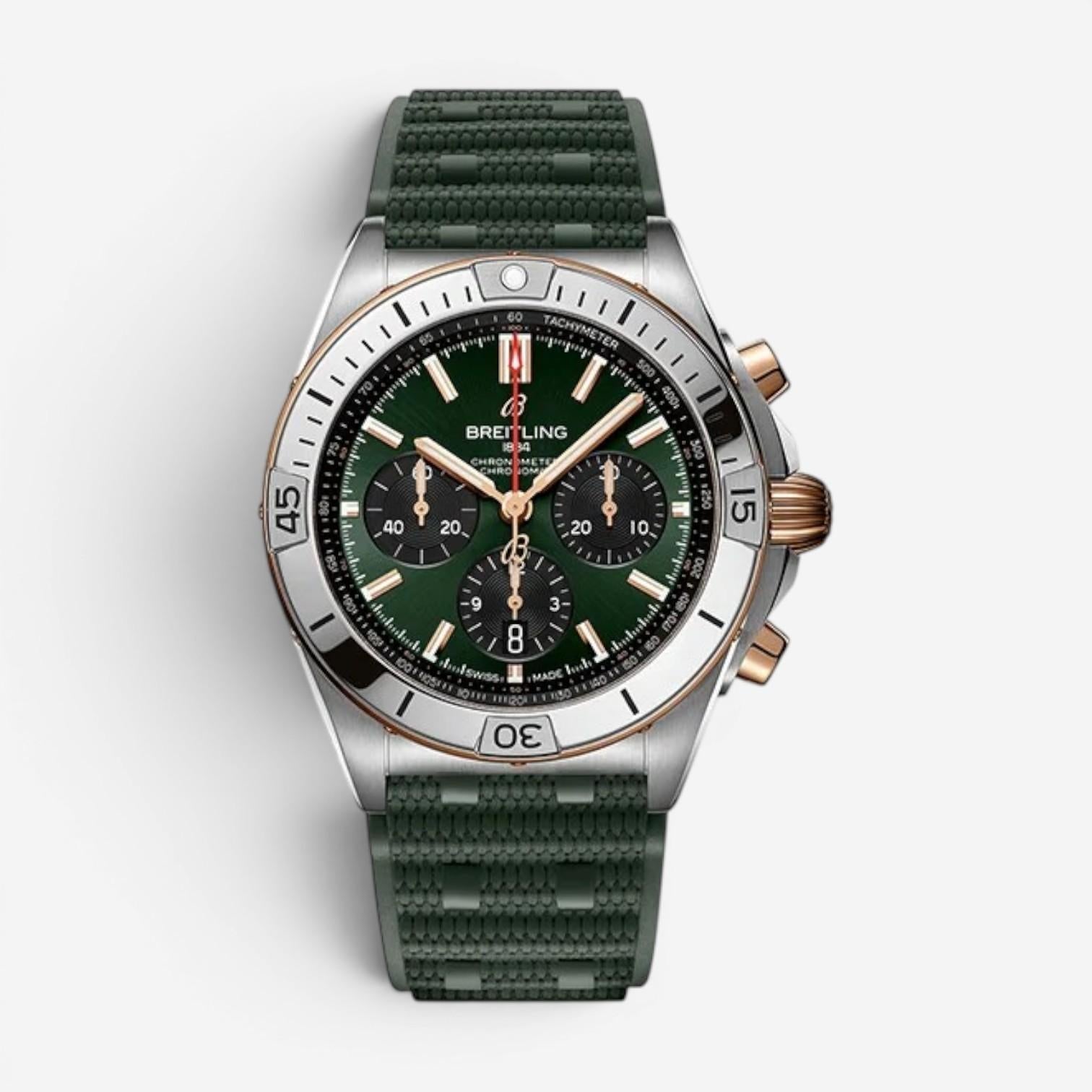 Breitling Chronomat Stainless Steel Automatic Men's Watch UB0134131L1S1