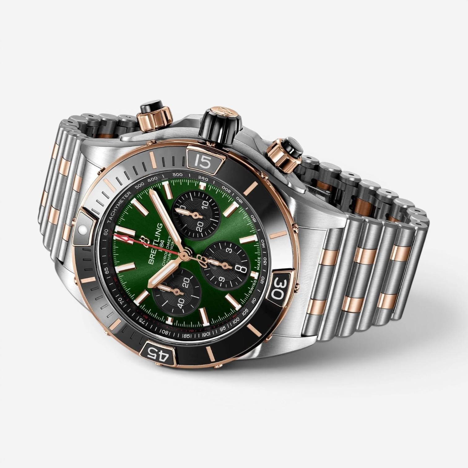 Breitling Super Chronomat Stainless Steel Automatic Men's Watch UB0136251L1U1