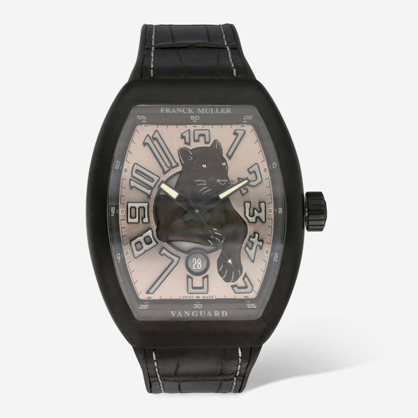 Franck Muller Vanguard Leopard Titanium LE Automatic Men's Watch V45SCDTTTNRBRTT