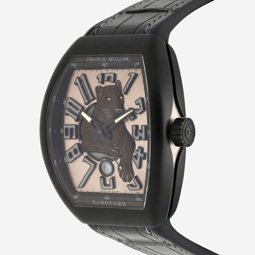 Franck Muller Vanguard Leopard Titanium LE Automatic Men's Watch V45SCDTTTNRBRTT - THE SOLIST