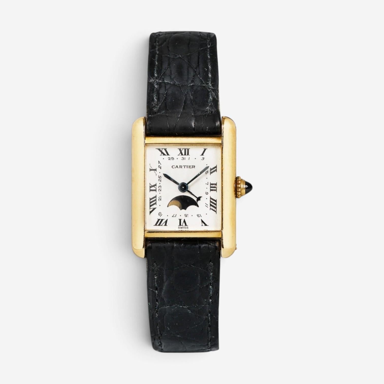 Cartier Tank Louis 18K Yellow Gold Quartz Unisex Watch W1500851
