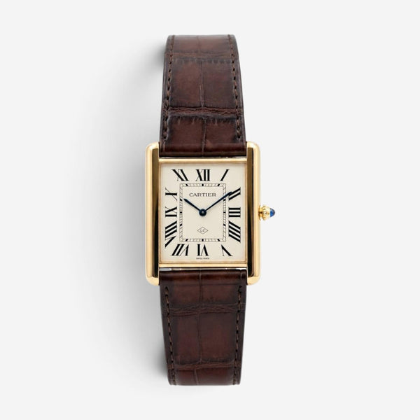 Cartier Tank Louis XL 18K Yellow Gold Manual Wind Unisex Watch W1560034