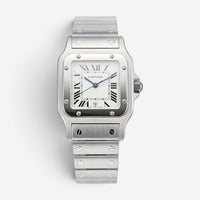 Cartier Santos Galbee Stainless Steel Quartz Men's Watch W20060D6