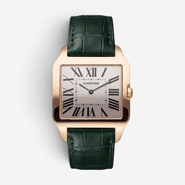 Cartier Santos Dumont 18K Rose Gold Manual Wind Unisex Watch W2006951