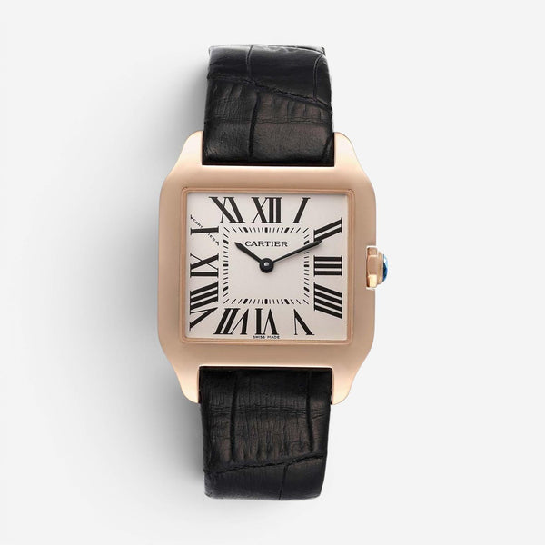 Cartier Santos Dumont 18K Rose Gold Quartz Men's Watch W2009251