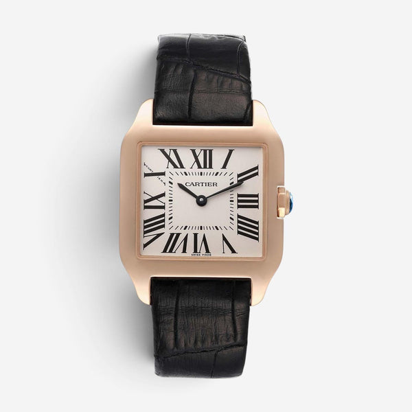 Cartier Santos Dumont 18K Rose Gold Quartz Men's Watch W2009251