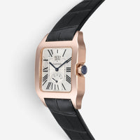 Cartier Santos 18K Rose Gold Manual Wind Men's Watch W2020067