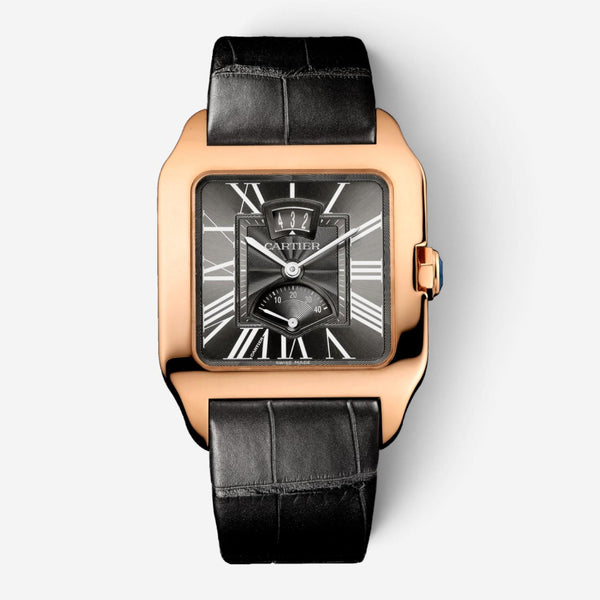 Cartier Santos Dumont 18K Rose Gold Manual Wind Men's Watch W2020068