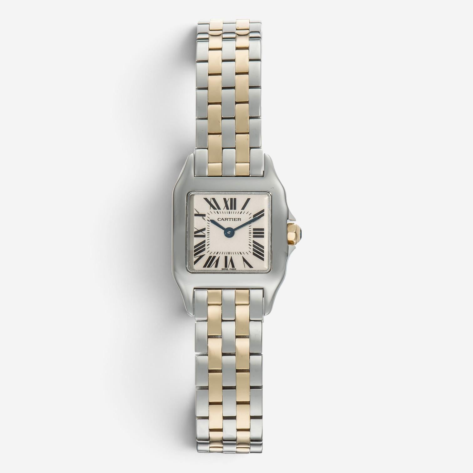 Cartier Santos Demoiselle Stainless Steel Quartz Ladies Watch W25066Z6