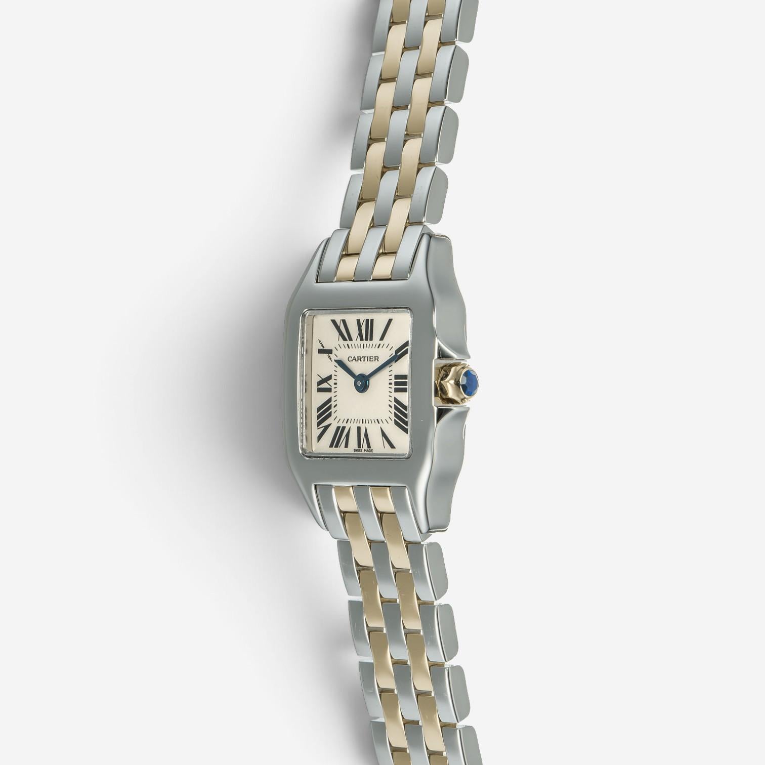 Cartier Santos Demoiselle Stainless Steel Quartz Ladies Watch W25066Z6