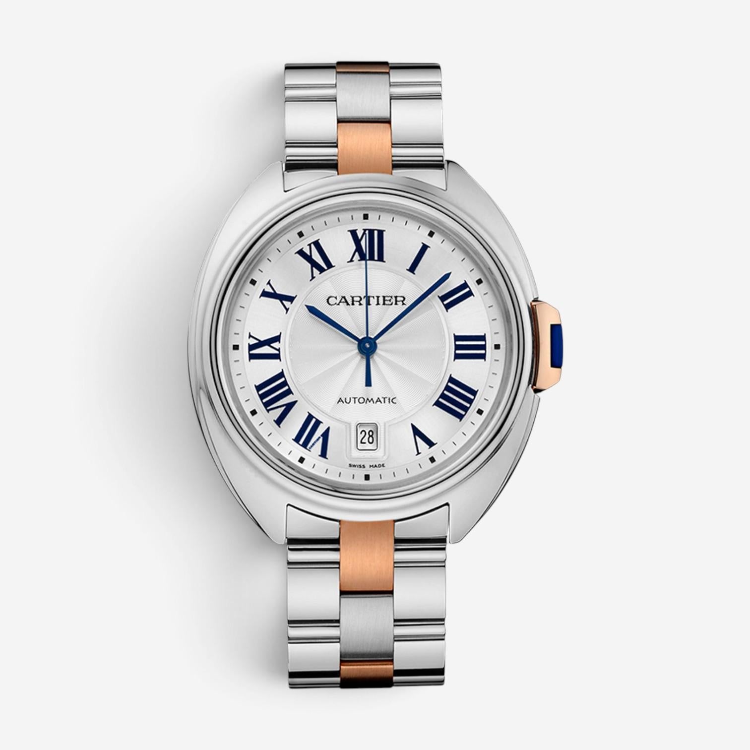 Cartier Cle de Cartier Stainless Steel Automatic Men's Watch W2CL0002
