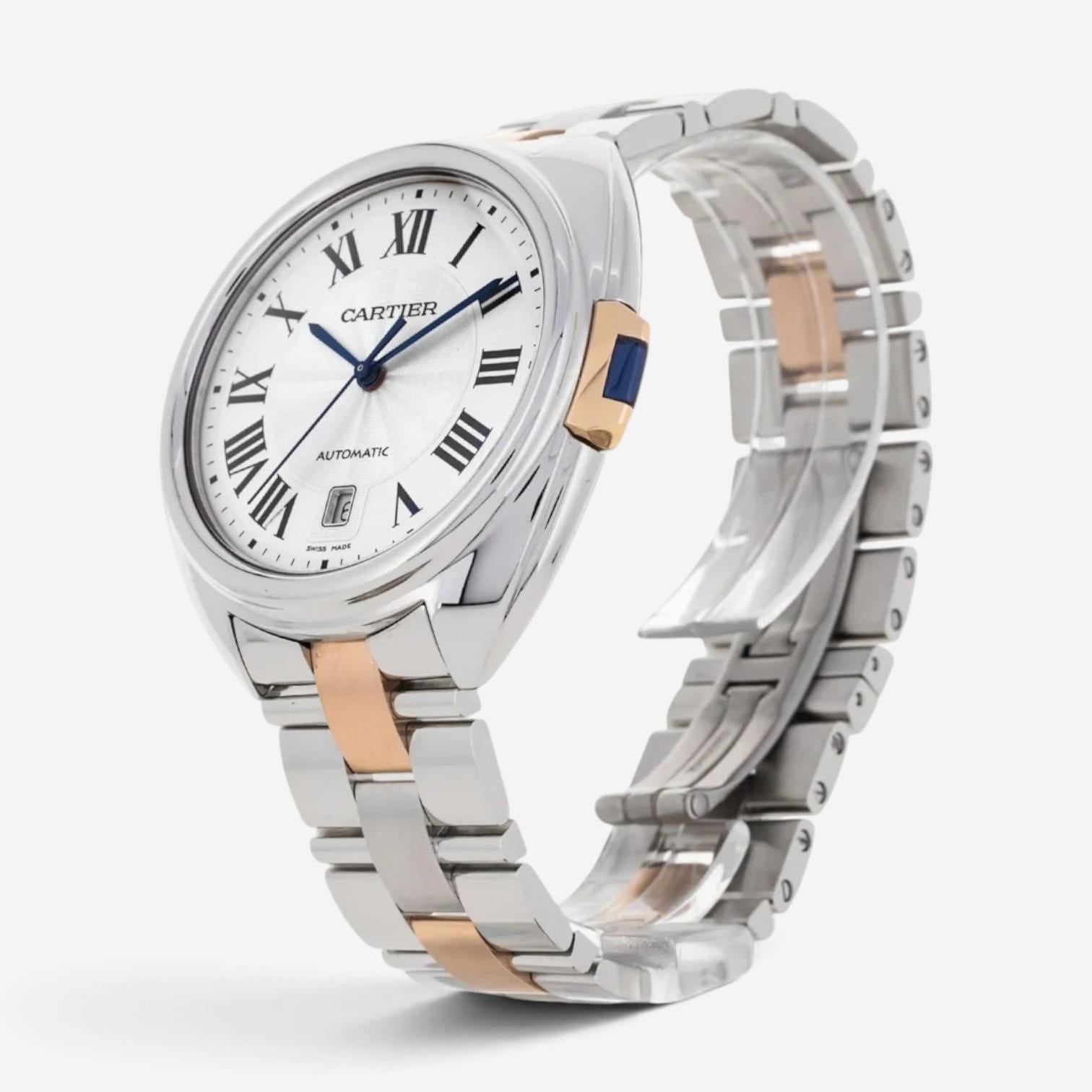 Cartier Cle de Cartier Stainless Steel Automatic Men's Watch W2CL0002