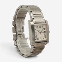 Cartier Tank Francaise Stainless Steel Automatic Men's Watch W51002Q3