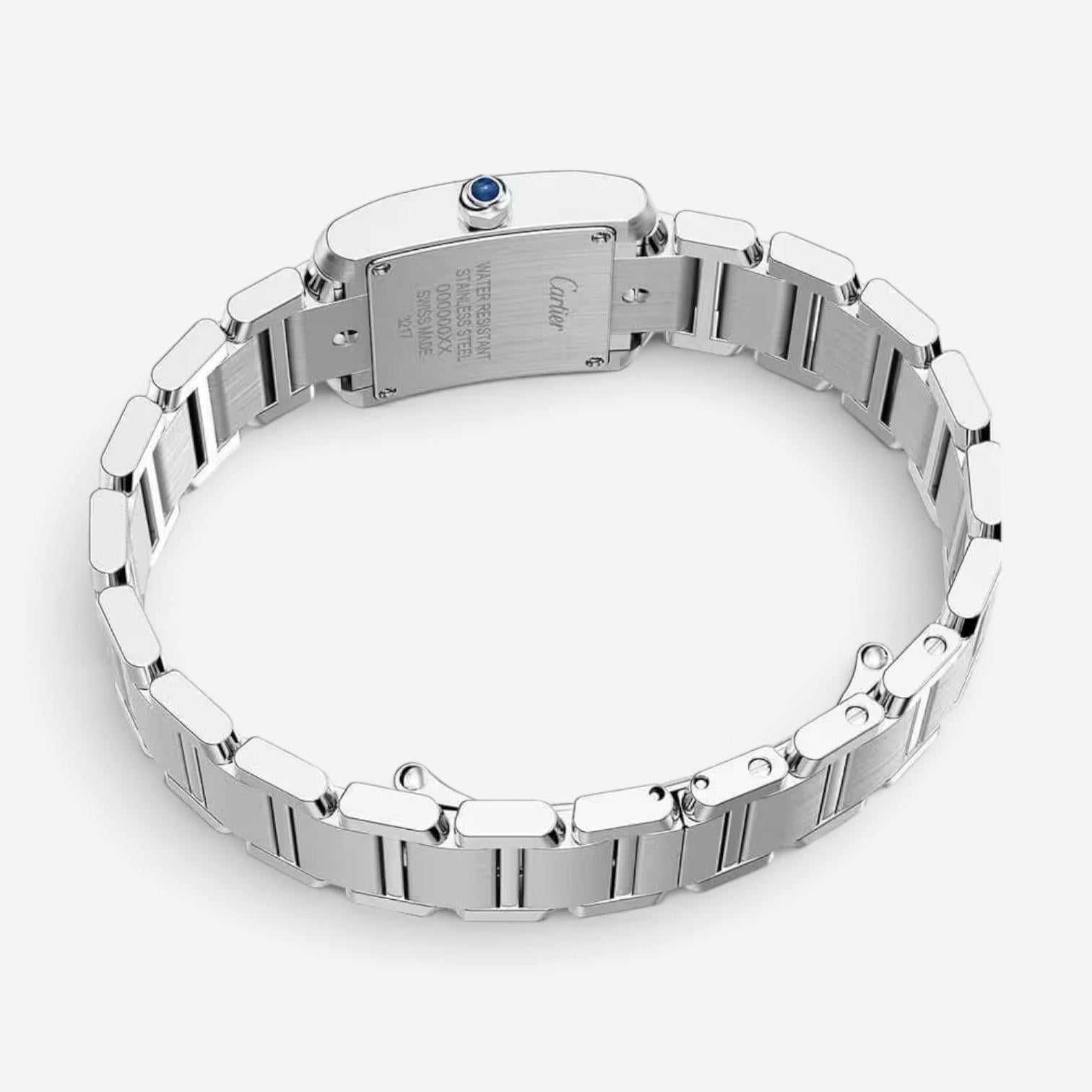 Cartier Tank Francaise Stainless Steel Quartz Ladies Watch W51008Q3