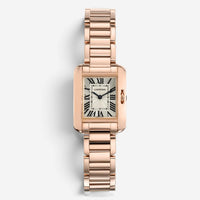 Cartier Tank Anglaise 18K Rose Gold Quartz Ladies Watch W5310013