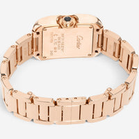Cartier Tank Anglaise 18K Rose Gold Quartz Ladies Watch W5310013