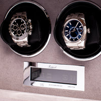 Rapport London Formula Quad Watch Winder in Carbon Fibre Finish W562 - THE SOLIST
