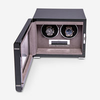 Rapport London Formula Quad Watch Winder in Carbon Fibre Finish W562 - THE SOLIST