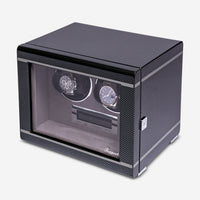 Rapport London Formula Quad Watch Winder in Carbon Fibre Finish W562 - THE SOLIST