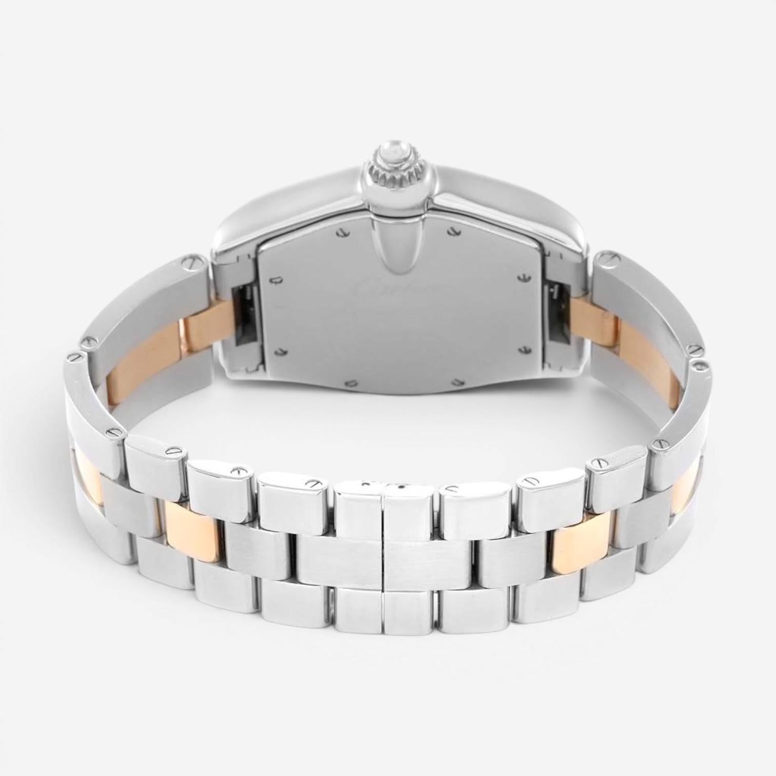 Cartier Roadster Stainless Steel Manual Wind Unisex Watch W62031Y4