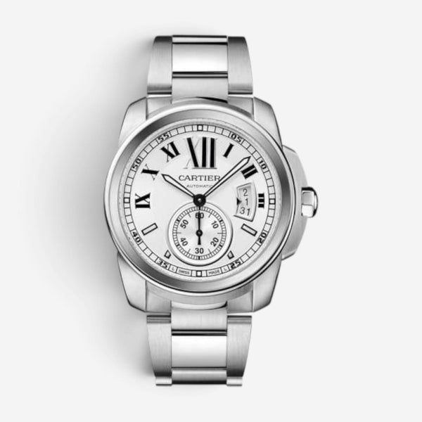 Cartier Calibre De Cartier Stainless Steel Automatic Men's Watch W7100015