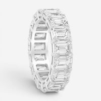 Diana M. Jewels Platinum Diamond Band Ring WB5290