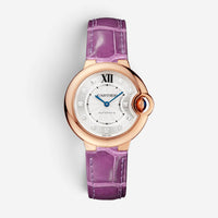 Cartier Ballon Bleu 18K Rose Gold Diamond Automatic Ladies Watch WE902063
