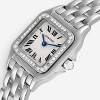 Cartier Panthere Classique et Figaro 18K White Gold Quartz Ladies Watch WF3091F3
