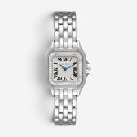 Cartier Panthere Classique et Figaro 18K White Gold Quartz Ladies Watch WF3091F3